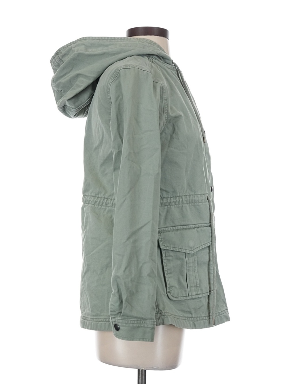 Levi's Olive Green Hooded Utility Jacket - Picture 3 of 5